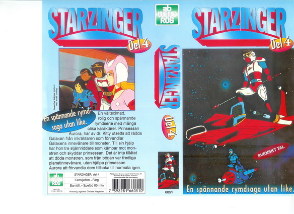 STARZINGER DEL 4 (VHS) ny
